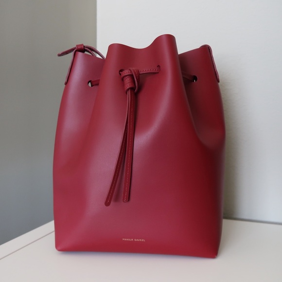 Mansur Gavriel Handbags - Mansur Gavriel Rococo Calf Bucket Bag